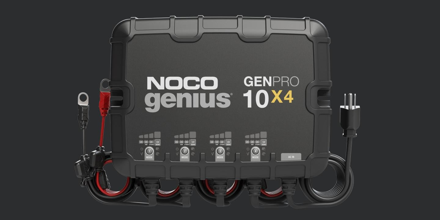 NOCO GENPRO 12V 4-Bank, 40-Amp On-Board Battery Charger